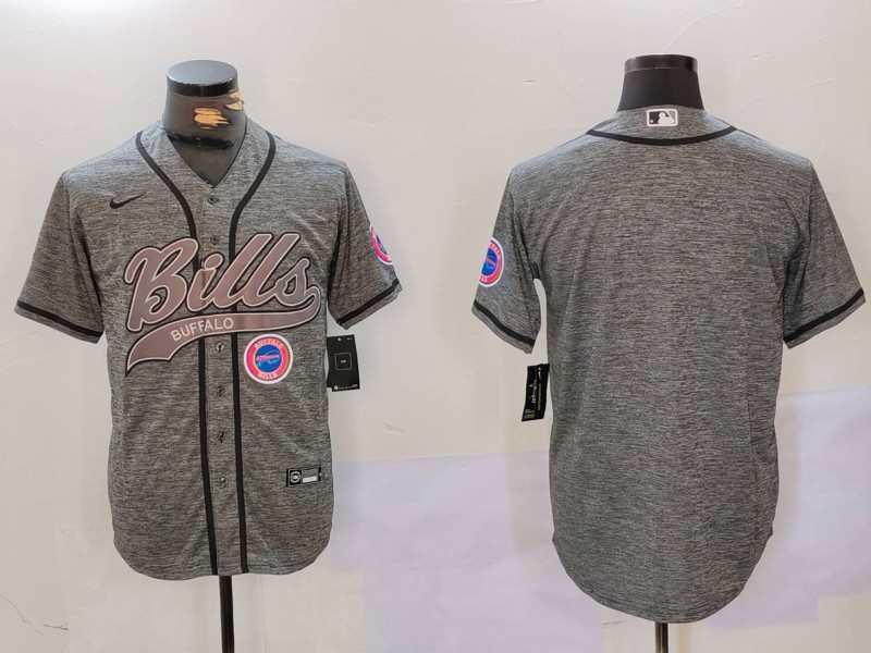 Men Buffalo Bills Blank Grey Joint Name 2024 Nike Limited NFL Jersey style 9125->indianapolis colts->NFL Jersey